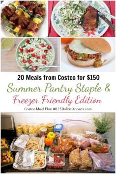 
                    
                        20 Meals for $150 - Summer Pantry Staple & Freezer Edition | Costco Meal Plan from $5Dinners
                    
                