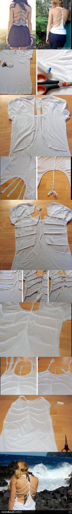 diy tank top || good for a swimsuit cover up