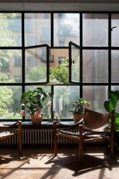 Classic Scandi Apartment with Industrial Windows