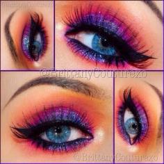 Catching Fire Eye Makeup