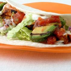
                    
                        Blackened Chicken and Grilled Avocado Tacos Recipe
                    
                