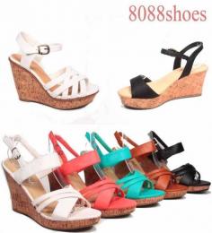 
                    
                        Women's Colors  Strappy Open Toe Wedges Heel  Sandal Shoes  Size 5.5 -10 NEW #Deliciousdiviana #PlatformsWedges
                    
                