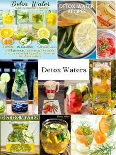 So many great Infused Detox Water Ideas