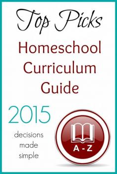 
                    
                        Top Picks Homeschool Curriculum Guide 2015
                    
                