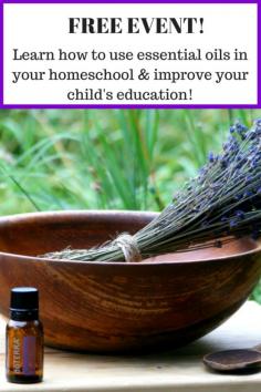 
                    
                        Lean how you can use essential oils in your homeschool to improve your child's education.
                    
                