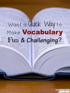 
                    
                        Want a Quick Way to Make Vocabulary Fun and Challenging? @EducationPossible If you’re looking for a way to practice vocabulary, without wading through boring word lists, consider adding Super Sleuth to your homeschooling toolbox. It’s a card game that gives students a fun way to brush up on vocabulary – specifically synonyms, antonyms, homophones, and words with multiple meanings.
                    
                