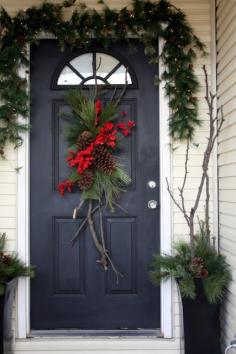 Christmas Porch  - I LIKE THE BRANCHES