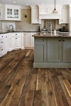 rustic laminate wood floors thoughout