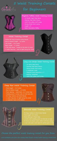 
                    
                        If you are searching for waist training corset to put your body in shape, see what corset you can pick for yourself.
                    
                