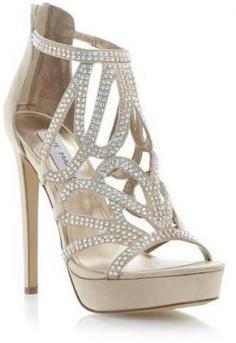 
                    
                        STEVE MADDEN SINGER - CHAMPAGNE Diamante Strappy #Heels
                    
                