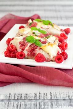 
                    
                        Baked Chicken Breasts with Brie and Raspberries - This recipe incorporates sweet raspberries with baked chicken to make a healthy dinner the entire family will love.
                    
                