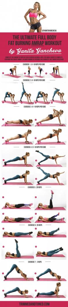 
                    
                        Yanita Full Body-Amrap #Workout #fitness #exercise
                    
                