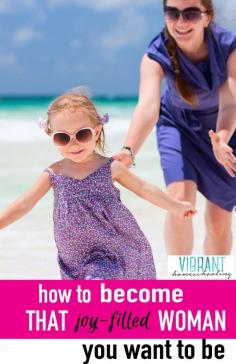 
                    
                        Here's how to transform yourself so that you can begin to have the homeschool joy, peace and contentment we all are searching for--both as we walk through our homeschool journey and at the end of the journey. Vibrant Homeschooling
                    
                