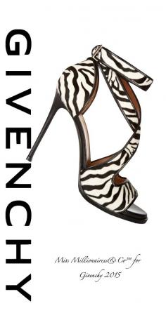 
                    
                        Givenchy 'Nilenia' Zebra Print Leather Trim Sandal for 2015 | my sexy shoes 2
                    
                