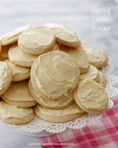 With lemon in both the cookie and the frosting, these thin Frosted Lemon Cookies are perfect for any occasion.