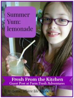
                    
                        Farm Fresh Adventures: Fresh from the Kitchen: Lemonade (A Kid Made, Kid Approved Recipe)
                    
                