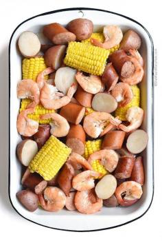 Low Country Boil Recipe SheWearsManyHats.com