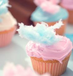 RECIPE: cotton candy cupcakes #Candy Land #Party