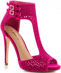 Beautiful Fuchsia High Heel Sandals Style Inspiration Womens Apparel #UNIQUE_WOMENS_FASHION