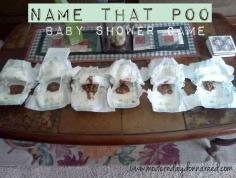 Baby shower idea