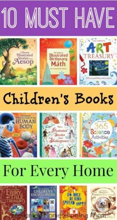 
                    
                        Is your home library of children's literature complete? Come see the top 10 must have children's books today!
                    
                