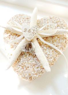 
                    
                        This starfish ring pillow will be perfect fit for your beach wedding theme.
                    
                