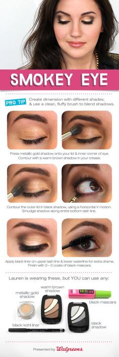 Learn how to do a "Smokey Eye" look that's perfect for any eye shape!
