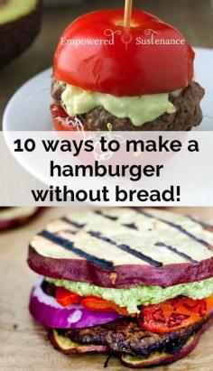 
                    
                        10 Ways to Make a Hamburger Without Bread!
                    
                