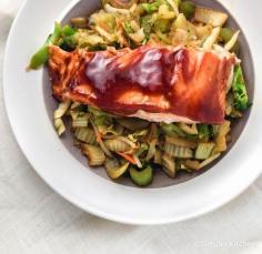 
                    
                        Quick and Easy Hoisin Salmon | Slender Kitchen  #WildAlaskaSeafood #CleverGirls
                    
                