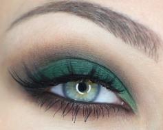 25 Best Green Smokey Eye Make Up Ideas, Looks & Pictures | Girlshue