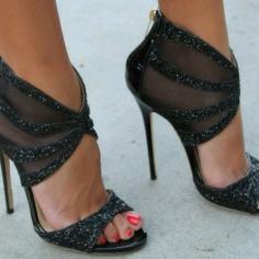 Sparkle heels