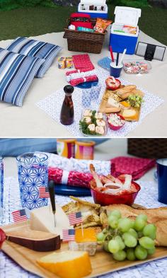 
                    
                        Celebrate the Fourth of July in style with our checklist for the perfect holiday picnic. Hint, this set-up works equally well in your own backyard! Check out The Ultimate July 4th Picnic Packing Checklist: www.colincowiewed...
                    
                