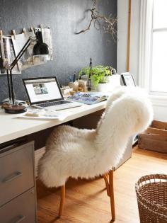 Nice workspace. home office  work space