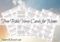
                    
                        Free Bible Verse Cards for Moms
                    
                