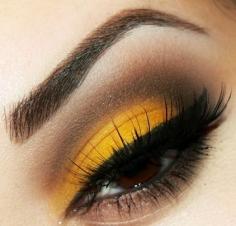 Yellow Eye Makeup!
