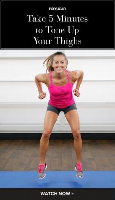 5 minute thigh workout
