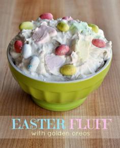 Easter Golden OREO Fluff Dessert Recipe Holidays Recipe