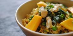
                    
                        Curried-Quinoa-and-Peas-with-Cashews-and-Fresh-Mango
                    
                