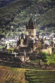 Medieval Castle, Cochem, Germany......It is my dream to travel. I'm from a place where there's nothing but ghettos and cotton fields. I want to see beautiful places, I want to really see the majesty God has created. I just want to stand in a place that is so breathtaking that I feel truly alive. #DreamOn