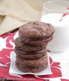 Chocolate Coma Cookies (try as choc cookies without the filling)