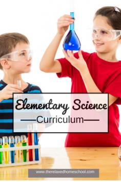 
                    
                        Homeschool Elementary Science curriculum choices. #homeschool
                    
                