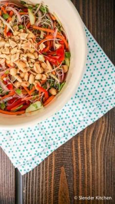 
                    
                        No Cook Vietnamese Rice Noodle salad - healthy, delicious, and gluten free.  182 calories and 4 Weight Watchers PointsPlus
                    
                