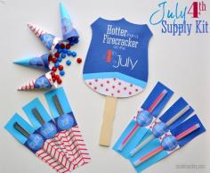 
                    
                        Free Printable 4th of July Supply Kit
                    
                