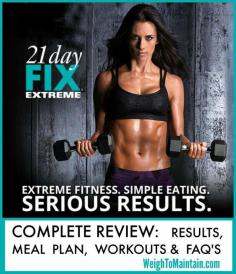 
                    
                        21 Day Fix Extreme Review - Meal Plan, Workouts, Results, and FAQ's. Questions about Beachbody's 21 Day Fix Extreme by Autumn Calabrese? I've got answers.
                    
                