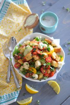 Summer Garden Panzanella