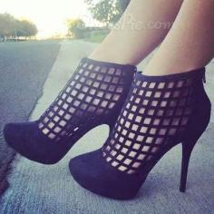 
                    
                        Impressive Cut-Outs Stiletto Heels
                    
                