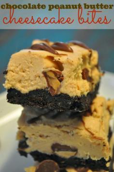 
                    
                        The Food Hussy!: Chocolate Peanut Butter Cheesecake Bites with Nestle Toll House DelightFulls!
                    
                