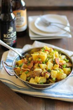 
                    
                        German Potato Salad with sweet potatoes, bacon, and bacon-cider dressing | theroastedroot.net #side_dish #paleo #summer #recipe
                    
                