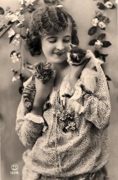 Anais Nin = cat lover