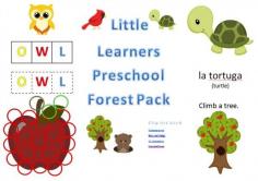 
                    
                        Freebie! Why not take an adventure into the forest with this early learners pack? For toddlers, preschoolers, and more head into the forest with this free printable pack.
                    
                